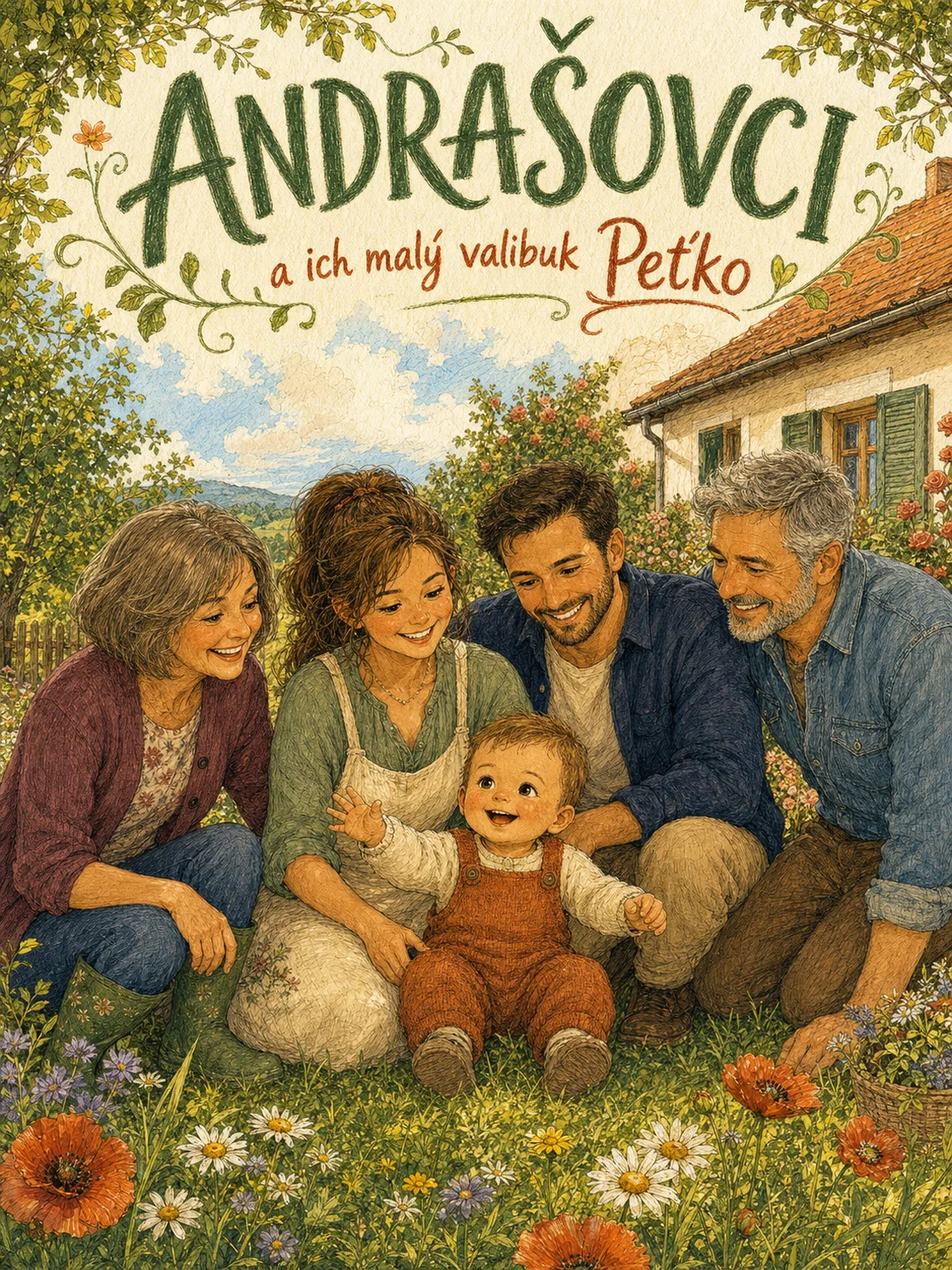 Obálka rodinnej kroniky Andrašovci