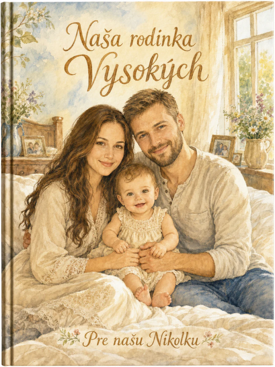 Obálka rodinnej kroniky Vysokých