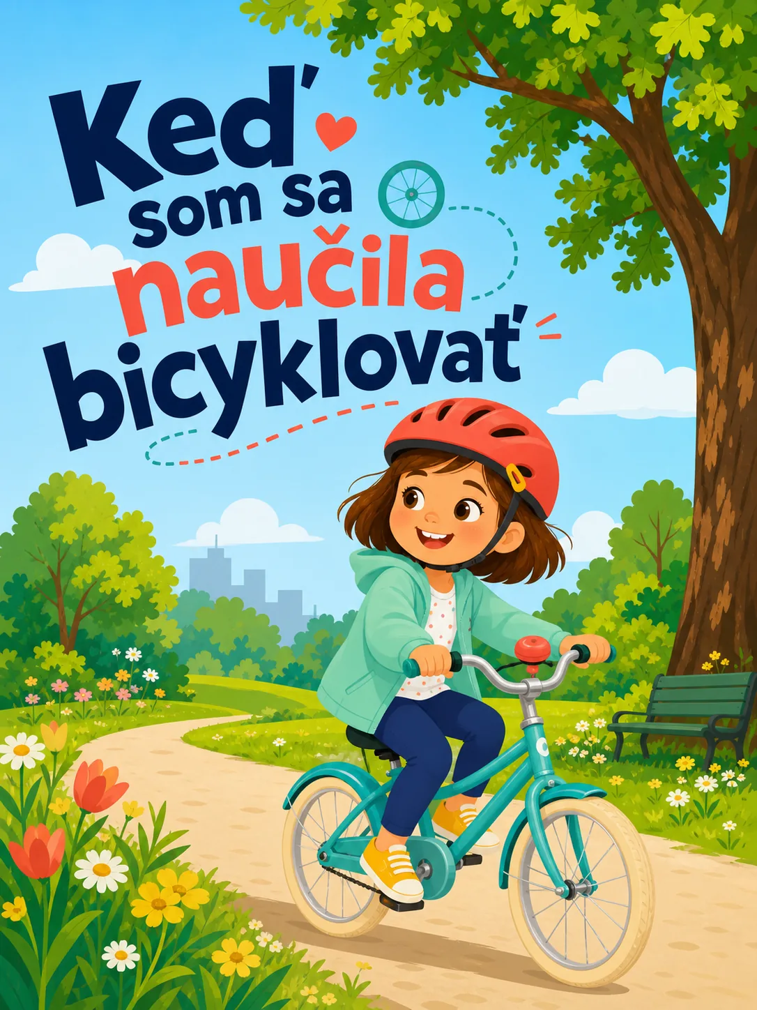 Obálka knihy Keď som sa naučila bicyklovať