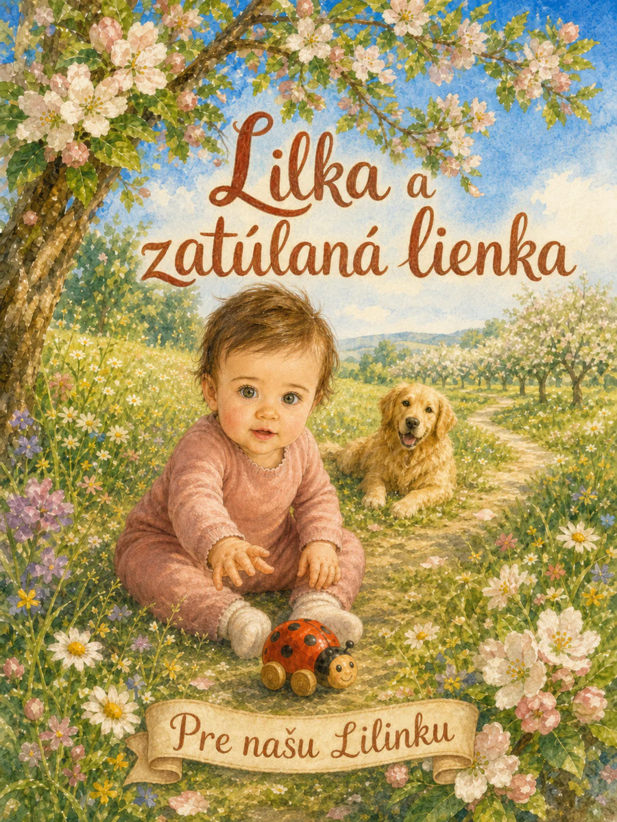 Obálka knihy Lilka a zatúlaná lienka